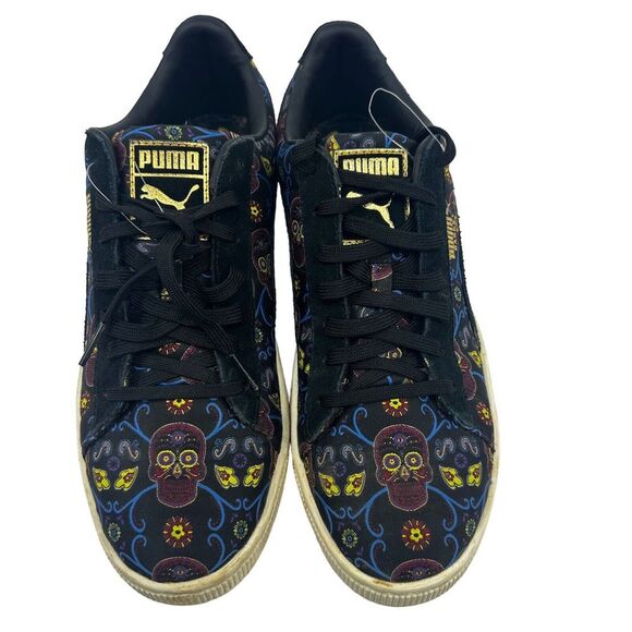 Puma SZ 10.5 DOTD Day of The Dead Día de Muertos Black  364783 01 - Picture 1 of 8
